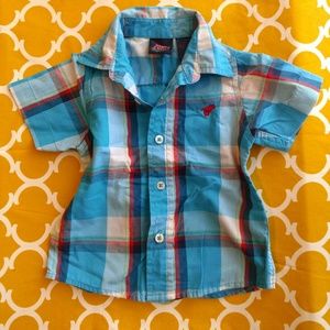Wrangler Jeans Co Size 18 Months Plaid Shirt